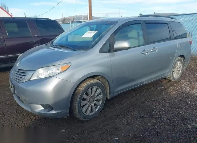 5TDJZ3DC9HS168079 2017 2017 Toyota Sienna- Le 7 Passenger 2