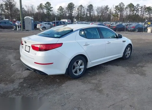 5XXGM4A75FG383236 2015 2015 KIA Optima- LX 4