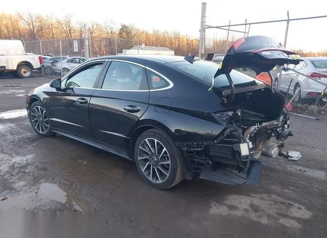 KMHL34J23PA343025 2023 2023 Hyundai Sonata- Limited 3