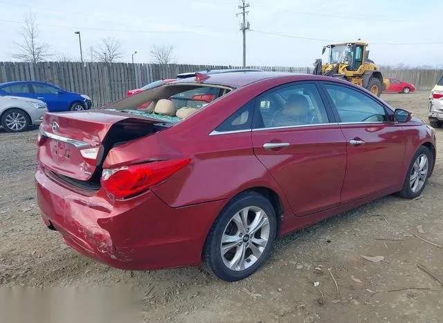 5NPEC4AC4DH515010 2013 2013 Hyundai Sonata- Limited 4