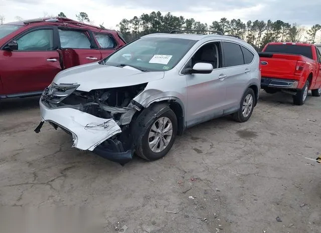 2HKRM4H73EH606617 2014 2014 Honda CR-V- Ex-L 2