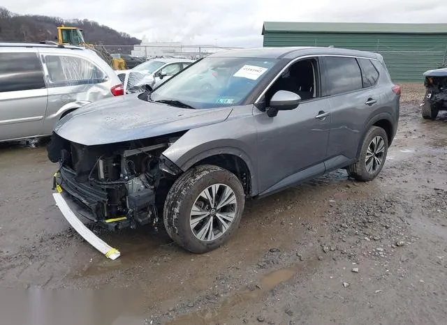 JN8AT3BB0MW223366 2021 2021 Nissan Rogue- Sv Intelligent Awd 2