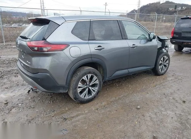 JN8AT3BB0MW223366 2021 2021 Nissan Rogue- Sv Intelligent Awd 4