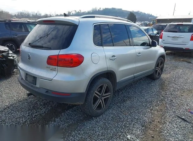 WVGBV7AX7CW558214 2012 2012 Volkswagen Tiguan- SE 4