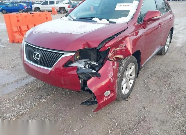 2T2BK1BA0AC057316 2010 2010 Lexus RX- 350 Base -a6- 6