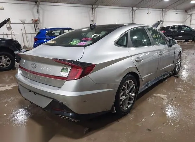 5NPEF4JA7MH096219 2021 2021 Hyundai Sonata- Sel 4