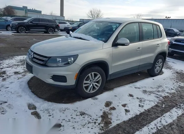 WVGBV7AXXCW508696 2012 2012 Volkswagen Tiguan- S 2