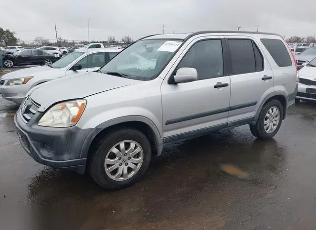 JHLRD68846C025227 2006 2006 Honda CR-V- EX 2