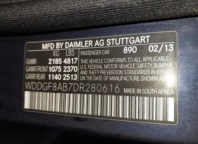 WDDGF8AB7DR280616 2013 2013 Mercedes-Benz C 300- Luxury 4Ma 9