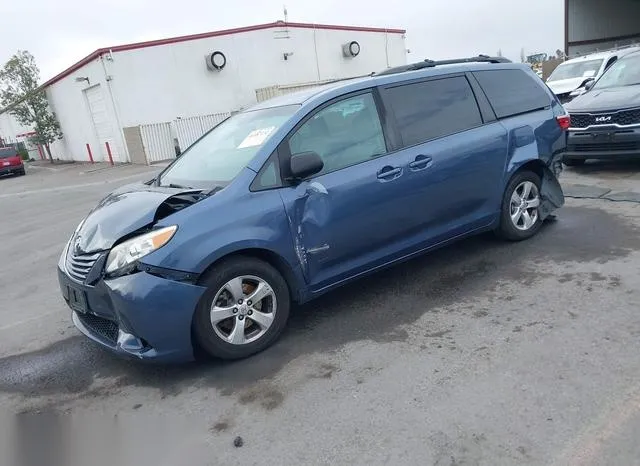 5TDKZ3DCXHS778254 2017 2017 Toyota Sienna- Le 8 Passenger 2