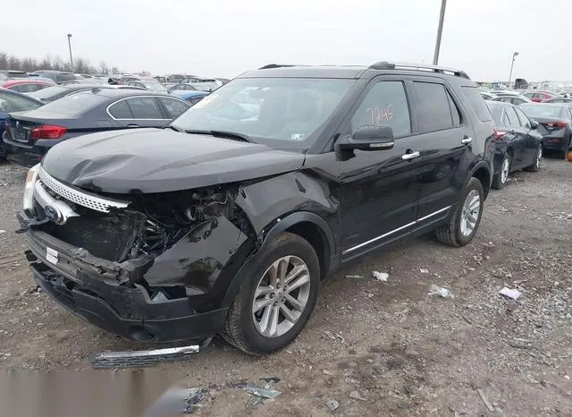 1FM5K8D80DGA57418 2013 2013 Ford Explorer- Xlt 2