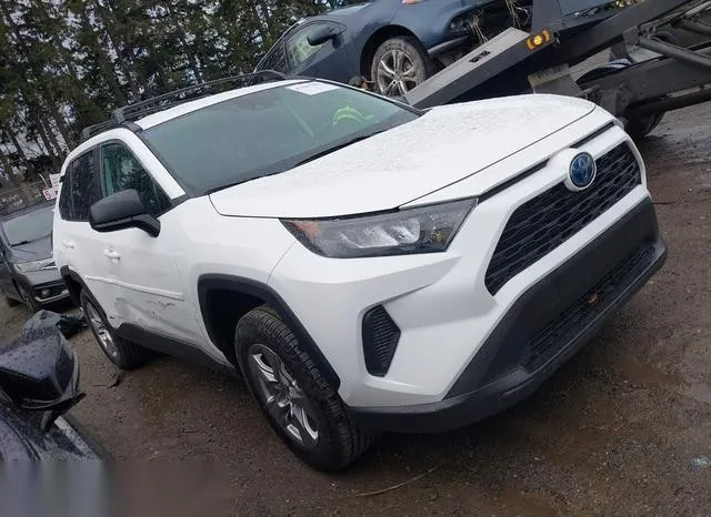 2T3LWRFV7NW133201 2022 2022 Toyota RAV4- Hybrid LE 1