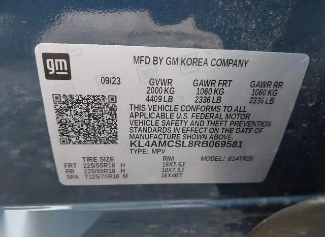 KL4AMCSL8RB069581 2024 2024 Buick Encore- GX Preferred Awd 9