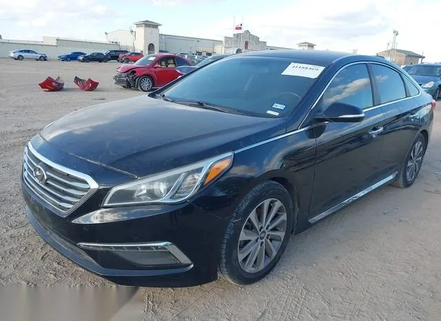 5NPE34AFXFH089708 2015 2015 Hyundai Sonata- Sport 2