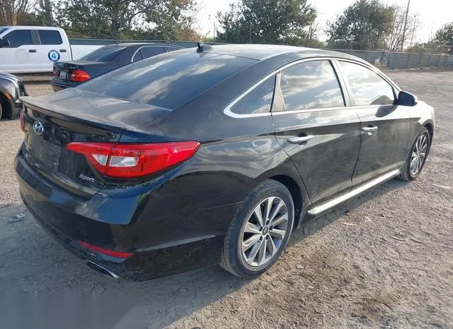 5NPE34AFXFH089708 2015 2015 Hyundai Sonata- Sport 4