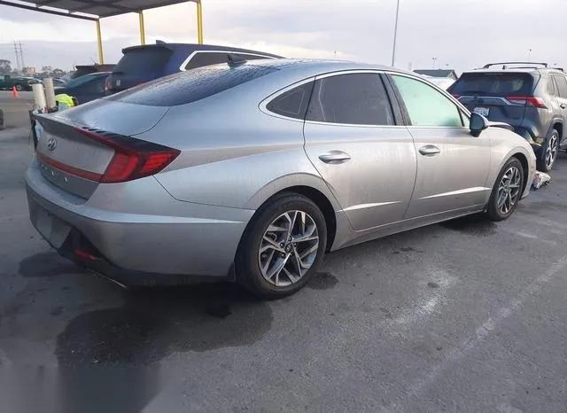 5NPEF4JA6MH094154 2021 2021 Hyundai Sonata- Sel 4