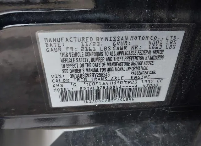 3N1AB8CV2RY256246 2024 2024 Nissan Sentra- Sv Xtronic Cvt 9