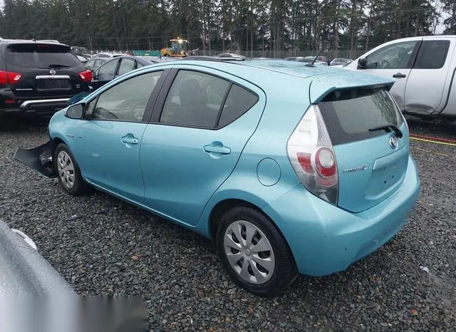 JTDKDTB38D1051302 2013 2013 Toyota Prius- C Two 3