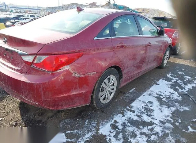 5NPEB4AC9CH354705 2012 2012 Hyundai Sonata- Gls 4