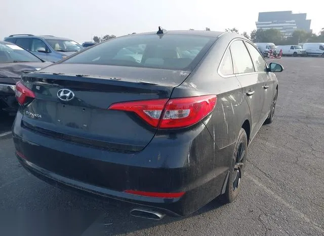 5NPE24AF5FH167444 2015 2015 Hyundai Sonata- SE 4