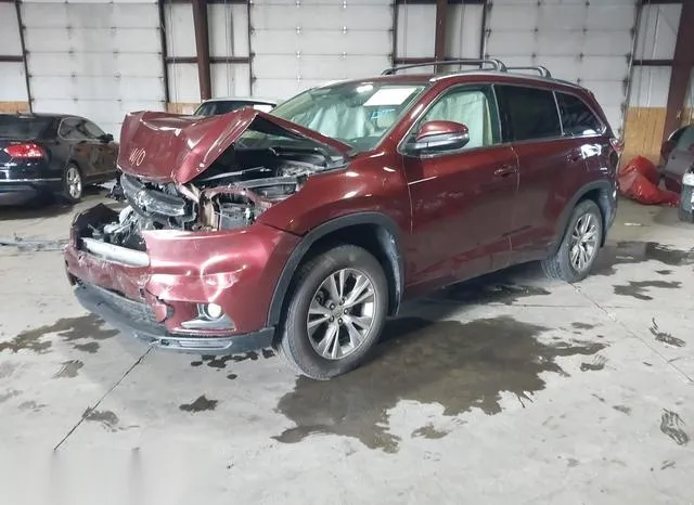 5TDJKRFH9FS076354 2015 2015 Toyota Highlander- Xle V6 2