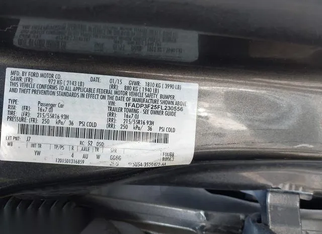 1FADP3F25FL230556 2015 2015 Ford Focus- SE 9