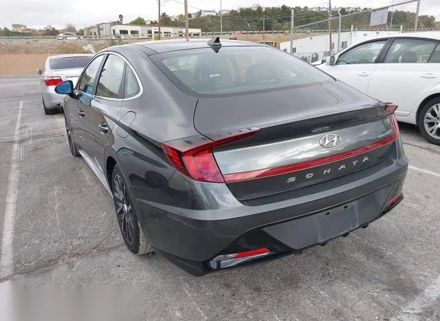 KMHL34J25NA205595 2022 2022 Hyundai Sonata- Limited 3