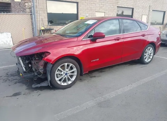 3FA6P0LU1KR225248 2019 2019 Ford Fusion- Hybrid SE 2