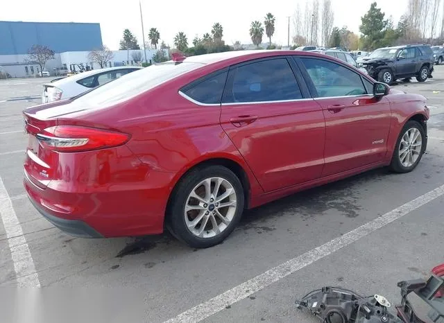 3FA6P0LU1KR225248 2019 2019 Ford Fusion- Hybrid SE 4