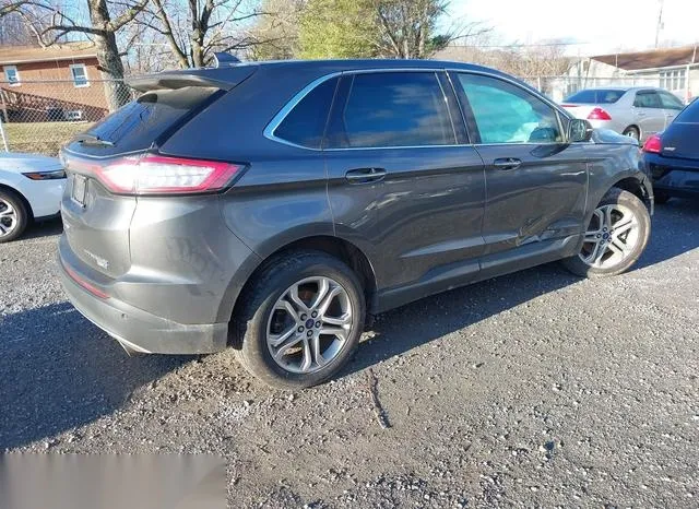 2FMPK4K90JBB77302 2018 2018 Ford Edge- Titanium 4