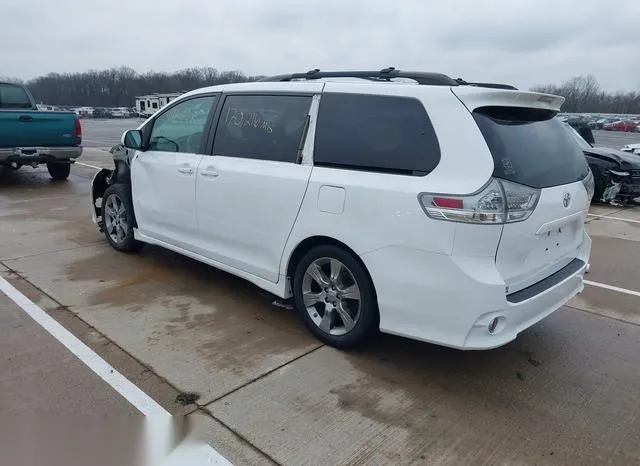 5TDXK3DC7CS238038 2012 2012 Toyota Sienna- Se 8 Passenger 3