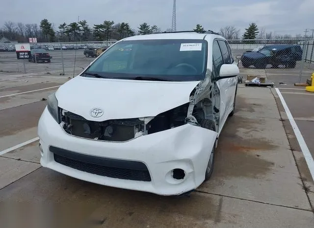 5TDXK3DC7CS238038 2012 2012 Toyota Sienna- Se 8 Passenger 6