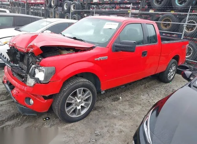 1FTEX1CM6EKG17792 2014 2014 Ford F-150- Stx 2