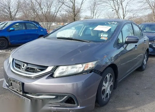 19XFB4F34FE001309 2015 2015 Honda Civic- Hybrid 6