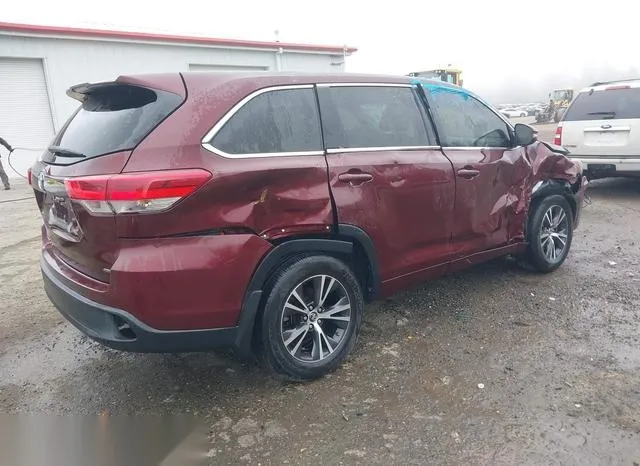 5TDBZRFH5HS432818 2017 2017 Toyota Highlander- LE 4