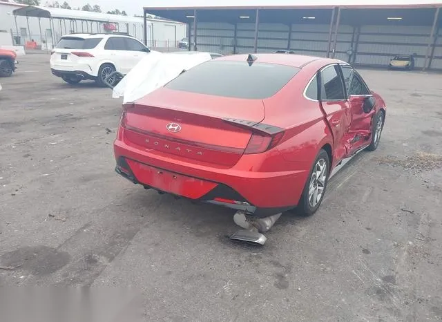 KMHL64JA5MA158761 2021 2021 Hyundai Sonata- Sel 4