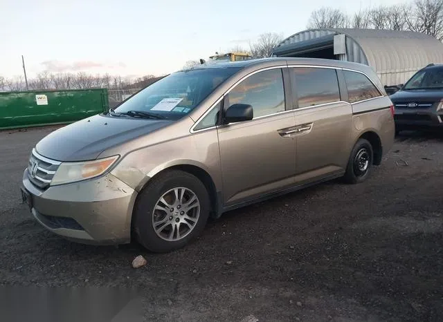 5FNRL5H67BB035952 2011 2011 Honda Odyssey- Ex-L 2