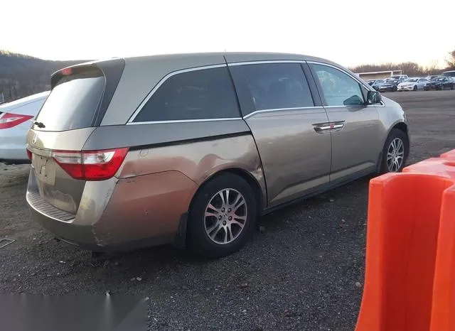 5FNRL5H67BB035952 2011 2011 Honda Odyssey- Ex-L 4