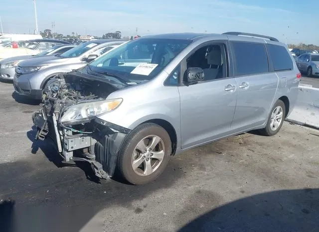 5TDKK3DC8DS348334 2013 2013 Toyota Sienna- Le V6 8 Passenger 2