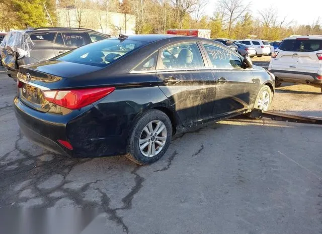 5NPEB4AC0EH824347 2014 2014 Hyundai Sonata- Gls 4