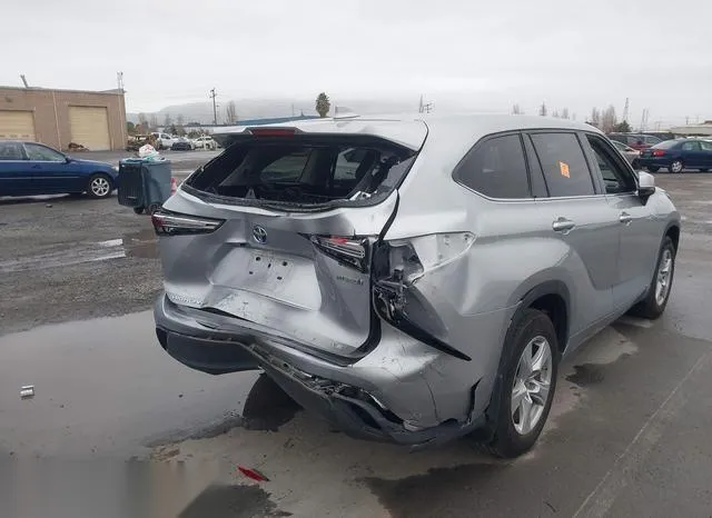 5TDBBRCH9LS511717 2020 2020 Toyota Highlander- Hybrid Le 6