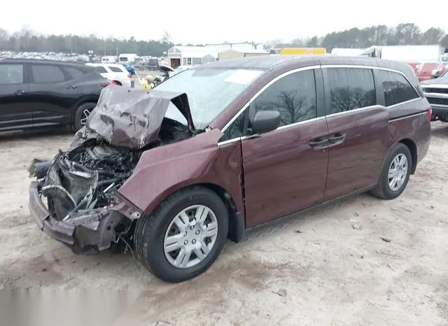 5FNRL5H27DB010436 2013 2013 Honda Odyssey- LX 2