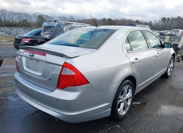 3FAHP0HA7CR142061 2012 2012 Ford Fusion- SE 4