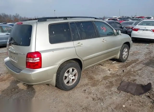 JTEGD21A220043579 2002 2002 Toyota Highlander 4