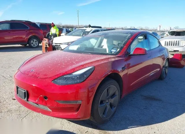 5YJ3E1EB7NF155121 2022 2022 Tesla Model 3- Long Range Dual 2