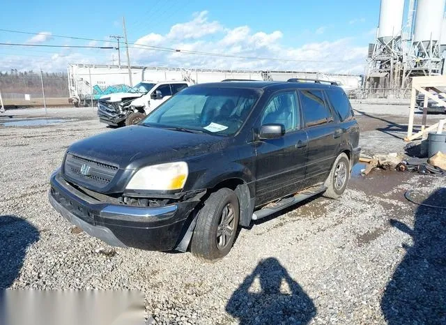 5FNYF18655B015893 2005 2005 Honda Pilot- Ex-L 2