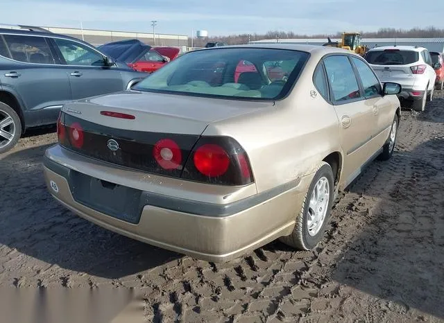 2G1WF52E449455887 2004 2004 Chevrolet Impala 4