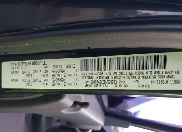 1D4PT4GX9BW528803 2011 2011 Dodge Nitro- Heat 9