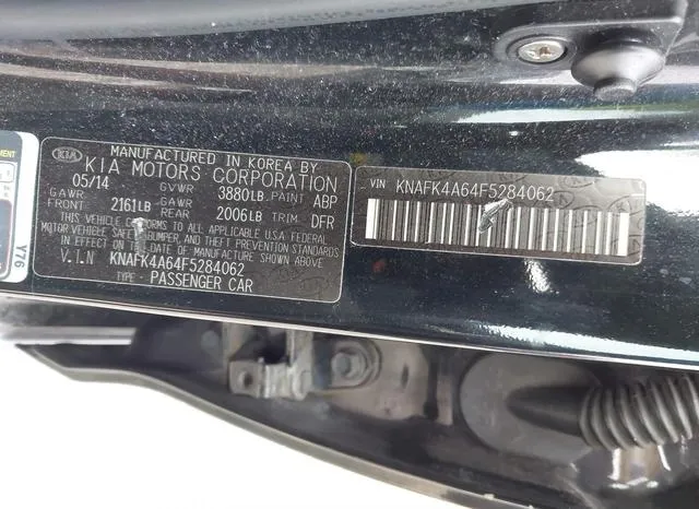 KNAFK4A64F5284062 2015 2015 KIA Forte- LX 9