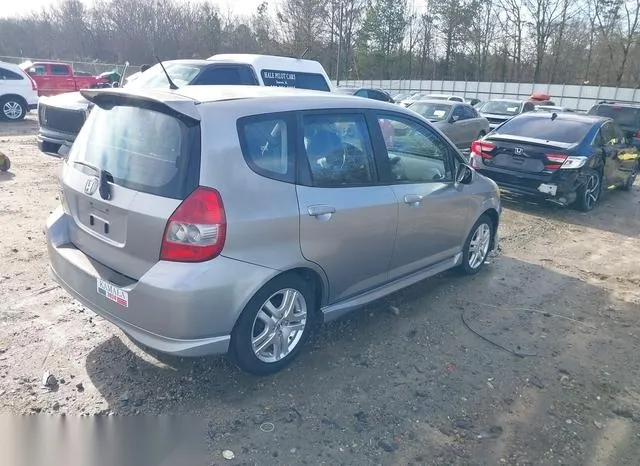 JHMGD38677S043261 2007 2007 Honda Fit- Sport 4